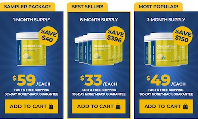 XentaFlex Pricing Details