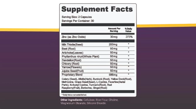 steel bite pro supplement facts